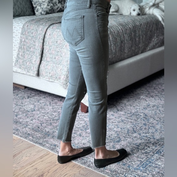 MOTHER Looker Ankle Fray Denim Last Chance Saloon size 27 - Picture 2 of 6